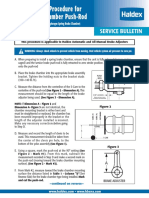 Recommended Procedure For Cutting Brake Chamber Push-Rod: Service Bulletin