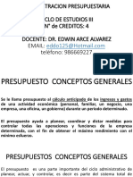 Administracion Presupuestaria