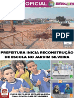 Prefeitura Inicia Reconstrução de Escola No Jardim Silveira: Jogos Escolares Entram Na Reta Final E Empolgam Estudantes