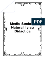 Medio Social y Natural I y Su Didáctica