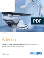 Adendo: Mesa de CC Philips Allura Xper Série FD Versão Do Documento 1.4