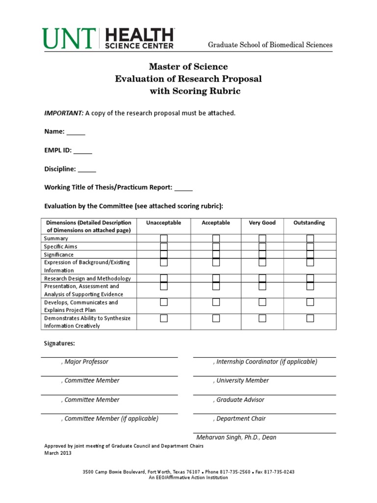MS Research Proposal Form 2014 | PDF | Information | Question