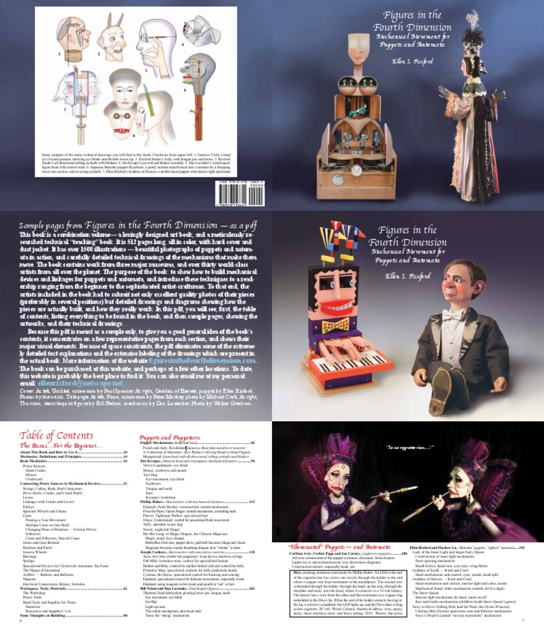 Figures in The Fourth Dimension Sample PDF | PDF | Lever | Puppets