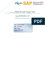 Praktikum SAP Modul MM