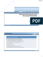 Defining Networks with the OSI Model