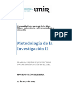 Diseñar Un Proyecto de Investigación-Acción en El Aula