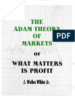 The Adam Theory of Markets J Welles Wilder JR PDF
