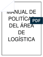Manual de Politicas Logistica