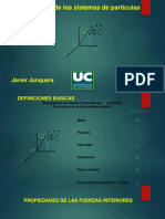 Dinámica sistemas partículas