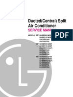Ducted (Central) Split Air Conditioner: Service Manual