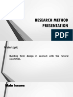 Research Method Presentation: By: Magusib, Kevin C. Bs-Architecture 04