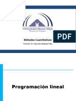 Programación Lineal