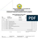 Cetak Kartu Rencana Studi - .