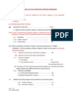 New NBC 461 Guidelines CCE and QCE