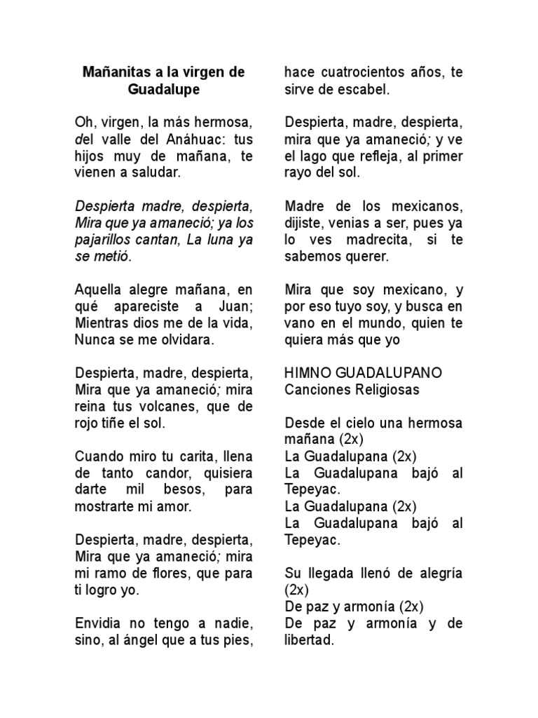 Letra Amor Eterno Para La Virgen letra amor eterno para la virgen