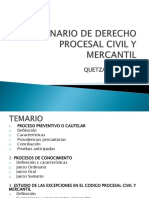 Presentacion de Procesal Civil y Mercantil