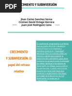 Crecimiento y Subinversión