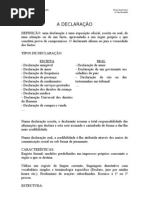 DECLARAÇÃO DE FATURAMENTO  Brasil  Business