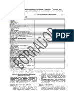 FORMULARIO ÚNICO DE ARRENDAMIENTO DE INMUEBLE DESTINADO A VIVIENDA