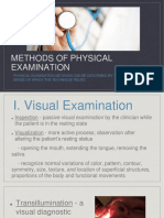 5 Methods of Examination