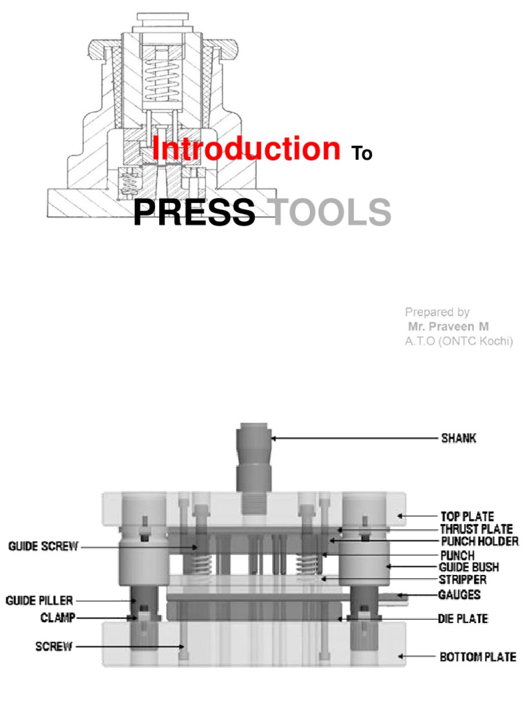 Overview of Press Tool Operations | PDF | Sheet Metal | Crafts