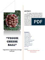 Abstract:: "Veggie Delicious, Veggie Nutritious, Eat Veggie Cheese Ball."