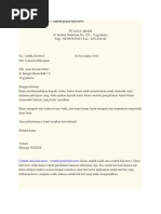 Contoh Surat Bad News Contoh Surat Bad News Penolakan Kerja.