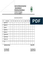 Jadwal Sosialisasi Alur Kegiatan Ukm