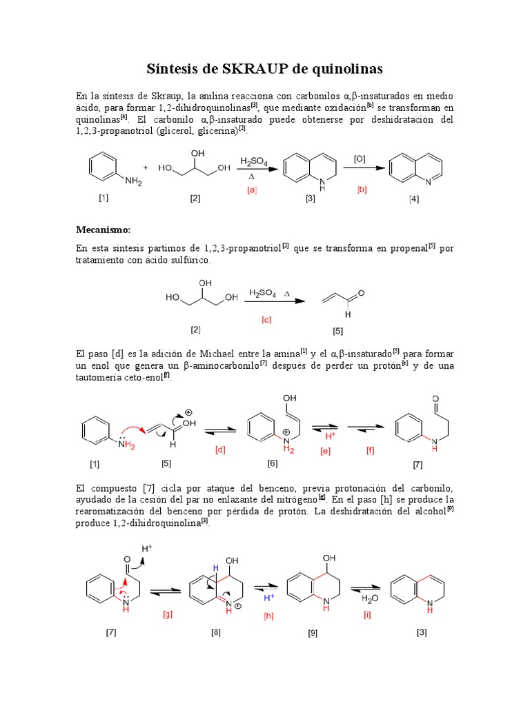 sintesis-de-skraup-de-quinolinas-pdf