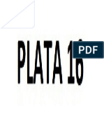 PLATA 16