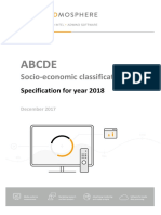 Nielsen Admosphere ABCDE Classification Specification 2018