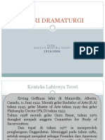 Teori Dramaturgi