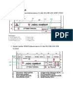 Kepala Gambar dan Standar Huruf Teknik