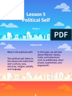 Lesson 5 Political Self: Group 3