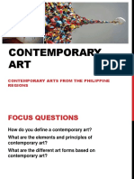 Philippine Contemporary Art Forms