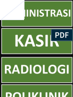 Administrasi: Kasir