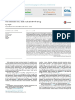 The Rationale For A Mid Scala 2016 European Annals of Otorhinolaryngology