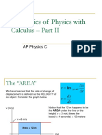 The Basics of Physics With Calculus - Part II
