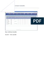 Manual For Configure Alarm Controller