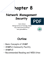 Network Management Chapter on SNMP Security