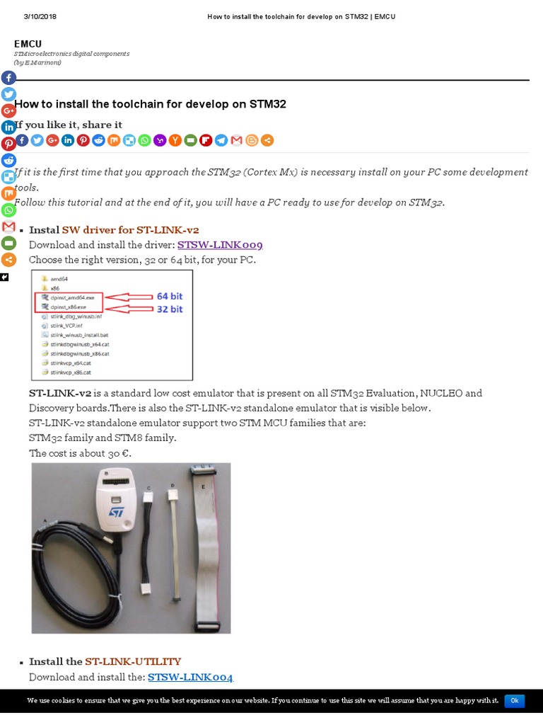 STM32 Toolchain Setup Guide | PDF | Software | Electronics