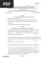 1 CS201 - Discrete - Computational - Structures - QP PDF