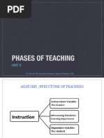 Phases of Teaching