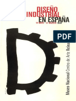 Folleto Expo - Diseño Industrial en España 1998 MNCARS