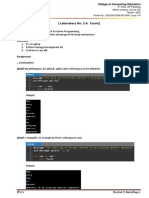 (Laboratory No. 2.4: Count) : Objectives