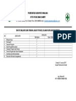 Bukti Evaluasi Dan Tindak Lanjut Pengelolaan Data Dan Informasi