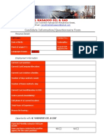 Application Form (Al Masaood Oil and Gas) PDF