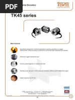 TK45 Series: Incremental Industrial Encoders