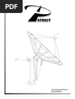 4.5m Commercial Antenna King Post Mount