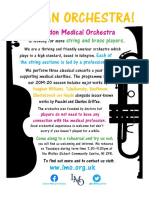 Join An Orchestra!: The London Medical Orchestra